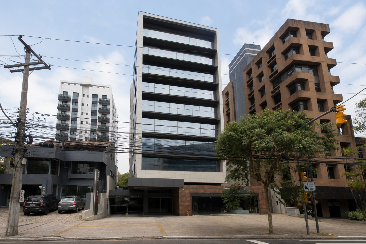 Prédio da unidade ONYX Cristóvão Colombo